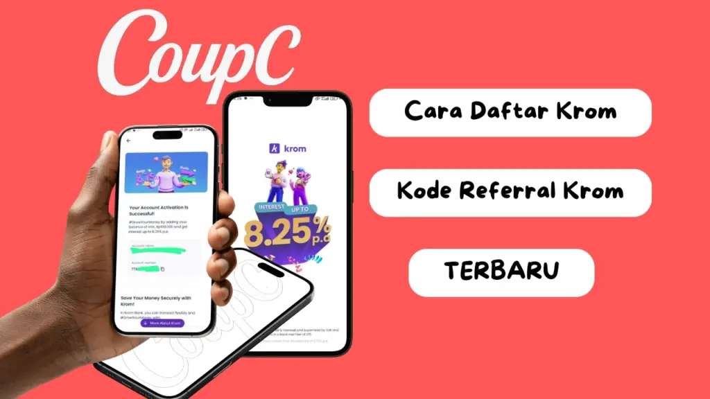 Cara Daftar & Kode Referral Krom Terbaru - Krom Bank Digital