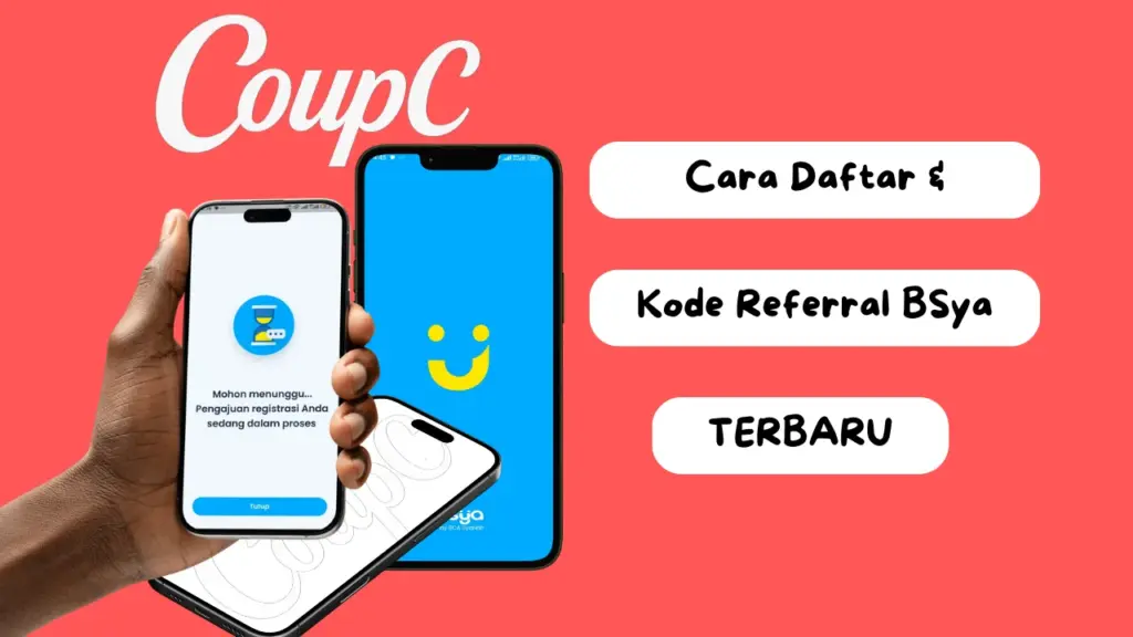 CoupC - Cara Daftar dan Kode Referral BSya Terbaru