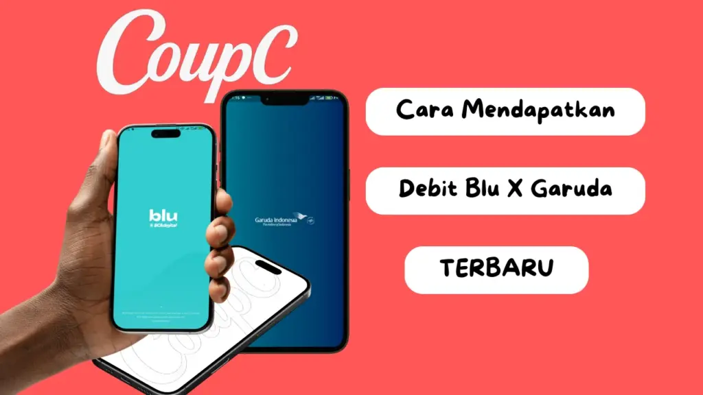 CoupC - Cara Mendapatkan Kartu Debit Blu x Garuda Flyer Terbaru