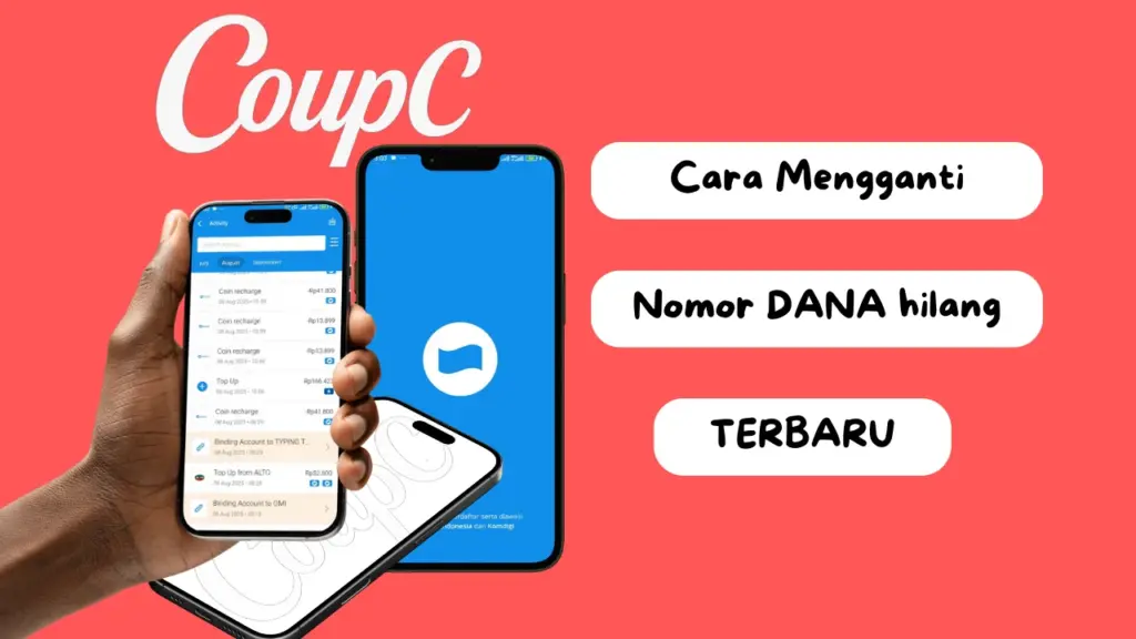 CoupC - Cara Mengganti Nomor Akun DANA Hilang Terbaru