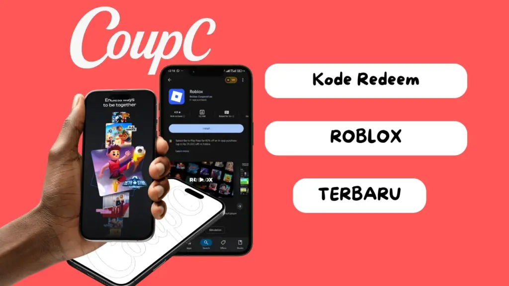 CoupC - Kode Redeem Roblox Terbaru